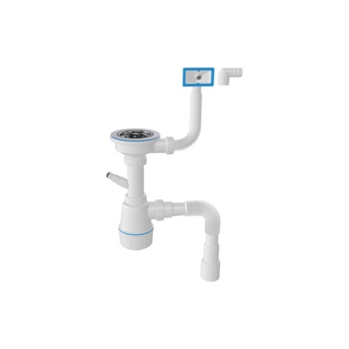 Мийка кухонна GRANADO Under top mini STEEL S201 black (GS10201B)