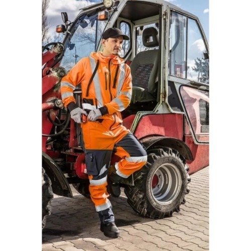 Куртка робоча Neo Tools Basic, L(52), підвищеної видимості, полиэстер, 240 г/м2, пом (81-746-L)