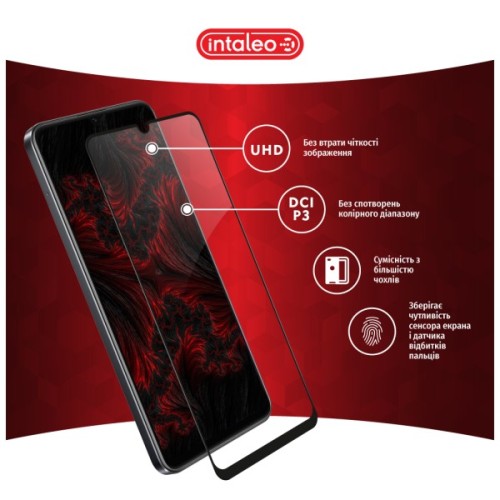 Скло захисне Intaleo Full Glue RealMe C53 Black (1283126577833)