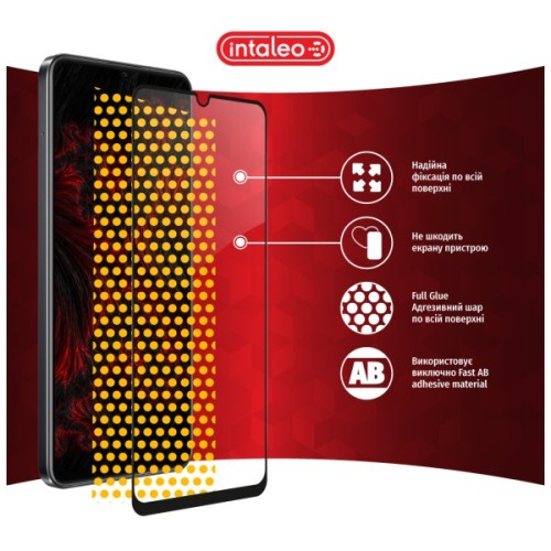 Скло захисне Intaleo Full Glue RealMe C53 Black (1283126577833)