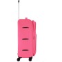 Валіза Bagland Валенсія велика 83 л 003796627 Яскраво-малинова (831517572)