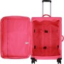 Валіза Bagland Валенсія велика 83 л 003796627 Яскраво-малинова (831517572)