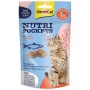 Ласощі для котів GimCat Nutri Pockets Fish Лосось 60 г (4002064419626)