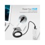 Кабель живлення USB to DC 3.5mm 5V 1.0m black Ugreen (10376)