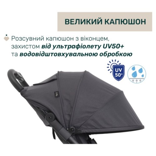 Коляска Chicco We 2 Чорна (87167.31)