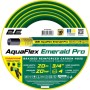 Шланг для поливу 2E AquaFlex Emerald Pro, 3/4", 20м, 4 шари, 20бар, -10…+60°C, зрошувач, 2 конектори, адаптер (2E-GHE34ED20)