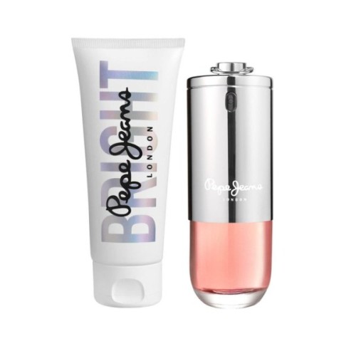 Набір косметики Pepe Jeans Bright Парфумована вода 80 мл + Лосьйон для тіла 100 мл (8436611104707)