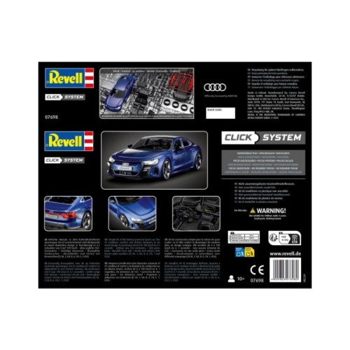 Збірна модель Revell модель автомобіль Audi RS e-tron GT, рівень 2, 1:24 (RVL-07698)