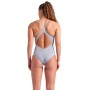Купальник Arena Trail Swimsuit V Back 009022-520 Сірий 38 (3468337535959)