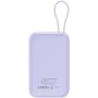 Батарея універсальна Canyon 10000mAh OnPower 101 PD/22.5W built-in cable Purple (CNS-CPB101PU)