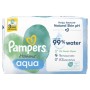 Дитячі вологі серветки Pampers Harmonie Aqua 3 пачки х 48 шт (8006540458525)