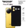 Чохол до мобільного телефона BeCover Silicone Poco F7 Ultra Black (713792)