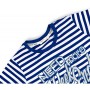 Футболка дитяча Breeze в смужку (7380-128B-blue)