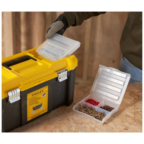 Ящик для інструментів Stanley ESSENTIAL, 482 х 254 х 250 мм (19"), пластиковий (STST75787-1)
