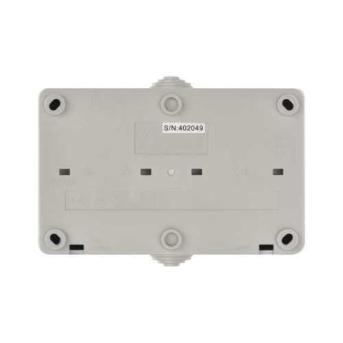 Розетка EMOS 16A 250V IP44 подвійна (A1396.1)