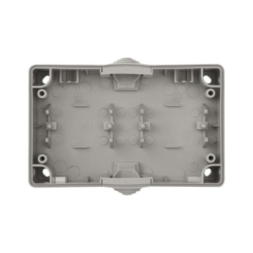 Розетка EMOS 16A 250V IP44 подвійна (A1396.1)