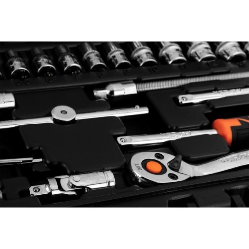 Набір інструментів Neo Tools 46шт, 1/4", CrV, кейс (10-004)