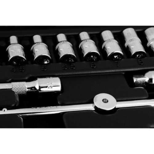 Набір інструментів Neo Tools 46шт, 1/4", CrV, кейс (10-004)