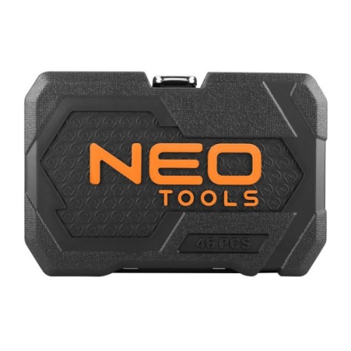 Набір інструментів Neo Tools 46шт, 1/4", CrV, кейс (10-004)