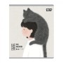 Зошит Yes My mood is a cat А5 18 аркушів клітинка (768606)