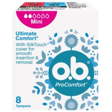 Тампони o.b. ProComfort Mini 8 шт. (3574660142303/3574661331133)