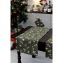 Доріжка на стіл Прованс Шапочки на зеленому 40х180 см (036826)