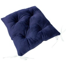 Подушка на стілець MirSon 28-0006 Navy blue Velvet 50х50 см (2200006275794)