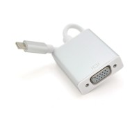 Перехідник USB-C M to VGA F 0.1m 4K/2K silver Voltronic (YT-C-Type-C(M)/VGA(F)/13952)