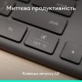 Клавіатура Logitech Slim Solar+ for Business Wireless/Bluetooth Graphite (920-013779)