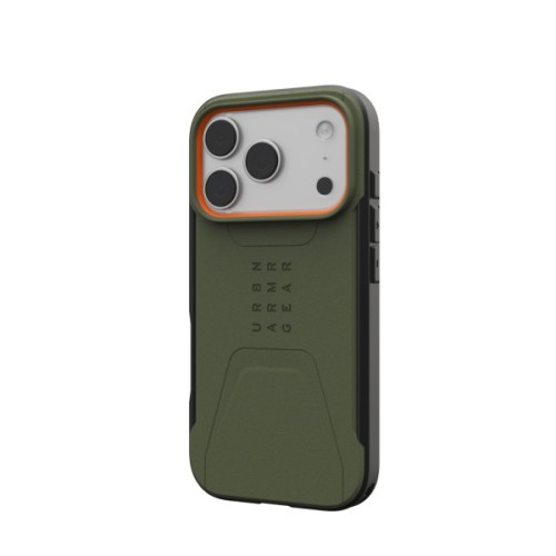Чохол до мобільного телефона UAG iPhone 17 Pro Civilian MagSafe Olive/Orange (114545117297)