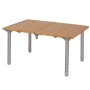Туристичний стіл Bo-Camp Southwark 60x40cm Bamboo Brown (1404644)