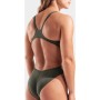 Купальник Arena Team Swimsuit Swim Tech Solid 004763-609 темно-зелений 38 (3468337774532)