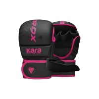 Рукавички для MMA RDX F6 Matte Pink Plus XS/S (GSR-F6MP-XS/S+)
