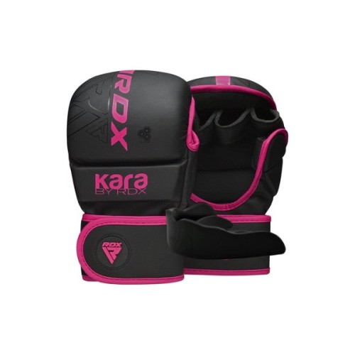Рукавички для MMA RDX F6 Matte Pink Plus XS/S (GSR-F6MP-XS/S+)