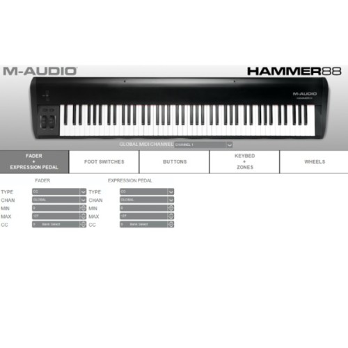 MIDI-клавіатура M-Audio Hammer 88