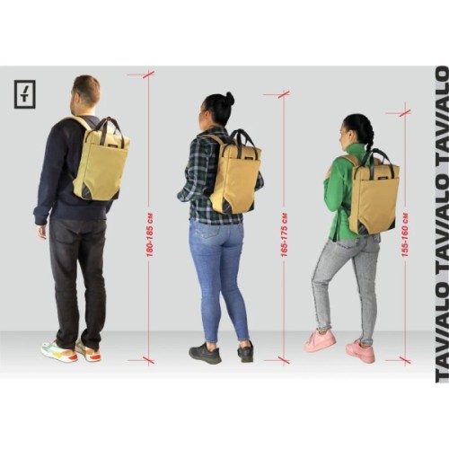 Рюкзак для ноутбука Tavialo 15.6" CityLife TC11.5 beige 11,5л (TC11.5-124KH)