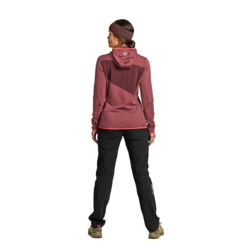 Кофта Ortovox Fleece Grid Hoody Wms mountain rose - XS (025.001.1151)