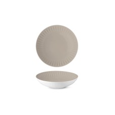 Тарілка G.Benedikt Ribby Color Almond глибока 22 см (RIB1922-X9244)