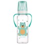 Пляшечка для годування Canpol babies PP 250 мл з малюнком Бірюзова (11/845)