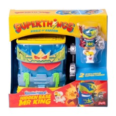 Ігровий набір SuperThings серії Kazoom Power - Прихована база Містера Кінга (PSTSP112IN240)