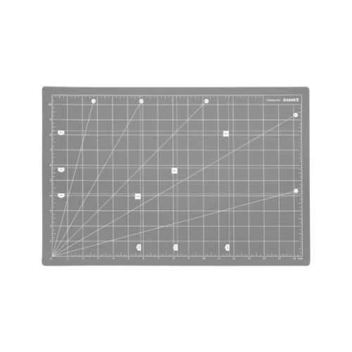 Самовідновлювальний килимок для різання Axent А3, тришаровий сірий (7902-03-A)