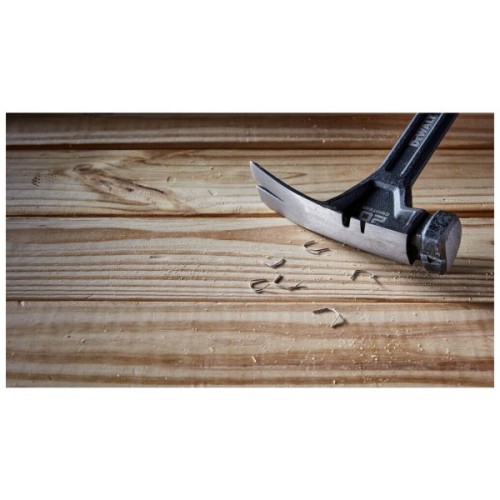 Молоток DeWALT RIP-CLAW, суцільнометалевий, 567 г, з прямим цвяхом. (DWHT51004-0)