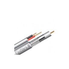 Кабель комбінований FinMark RG-59, CCS, + 2x0.75 power(CU), white, 305м (F5967BVwhite-2x0.75power 305m)