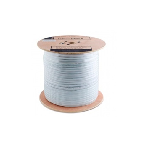 Кабель комбінований FinMark RG-59, CCS, + 2x0.75 power(CU), white, 305м (F5967BVwhite-2x0.75power 305m)