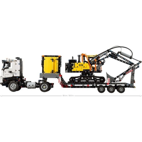 Конструктор LEGO Technic Вантажівка Volvo FMX і Електричний екскаватор EC230 (42175)