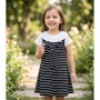 Набір дитячого одягу POP FASHION з футболкою в смужку (7492-104G-black)