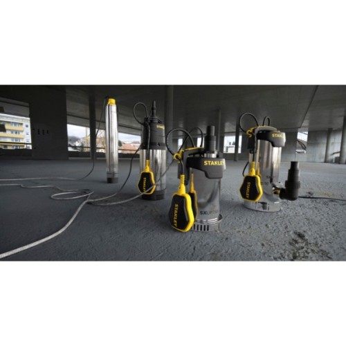 Дренажний насос Stanley 1.1 кВт, для чистої та брудної води, 1650 л/ч (SXUP1100XDE)