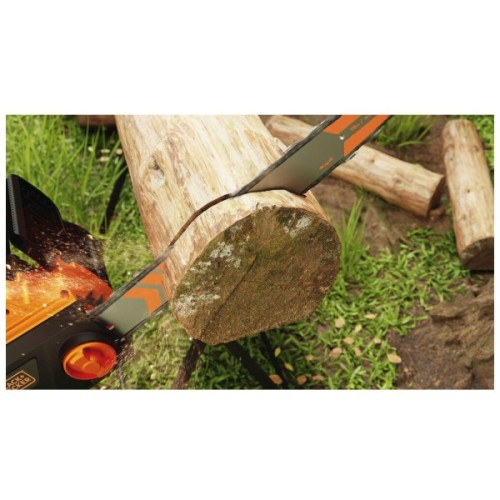 Ланцюгова пила Black&Decker 2.0 кВт, шина 45 см, швидкість 14,50 м/с, ланцюг 3/8' (BECS2245)