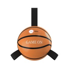 Іграшка для собак MISOKO&CO М'яч надувний у формі баскетбольного м'яча помаранчевий 18.5 см (KINMSK70114)