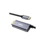 Кабель мультимедійний USB-C to HDMI M 1.8m 4K60Hz Choetech (XCH-M180GY)